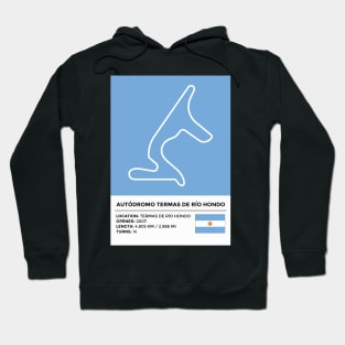 Autodromo Termas de Rio Hondo [info] Hoodie